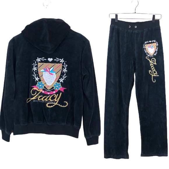 womens velour tracksuit no hood